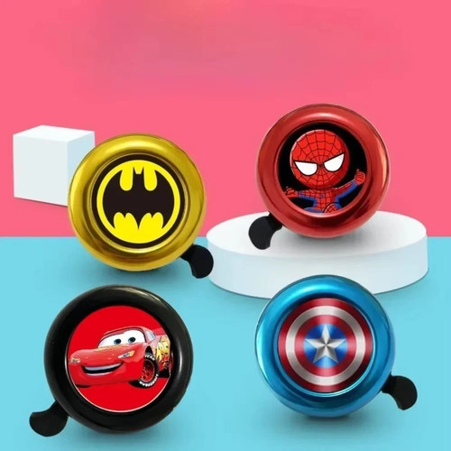 5cm spiderman bicycle - bicycle, bell