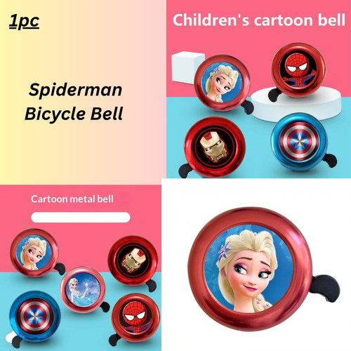 Spiderman bicycle bell bike - ,
